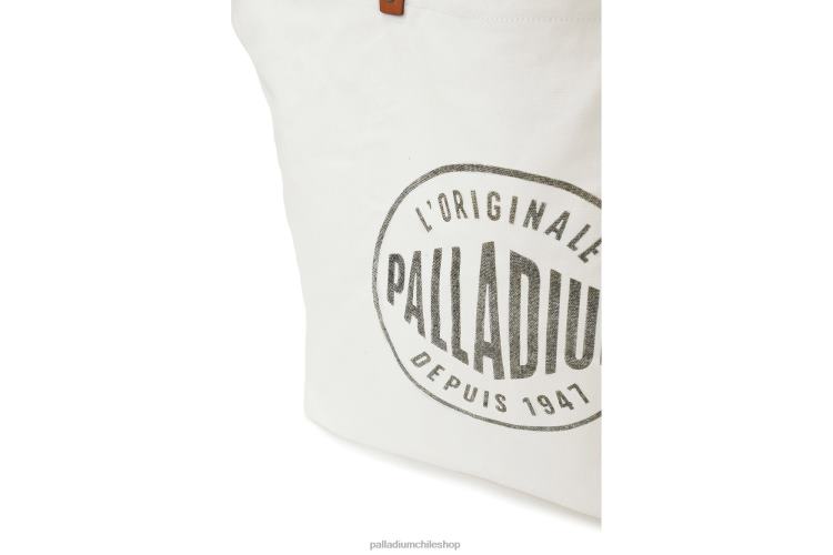 bolsas Marfil 48PB325 Palladium tote redondo con logo unisexo