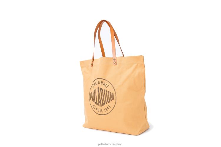 bolsas camello 48PB326 Palladium tote redondo con logo unisexo