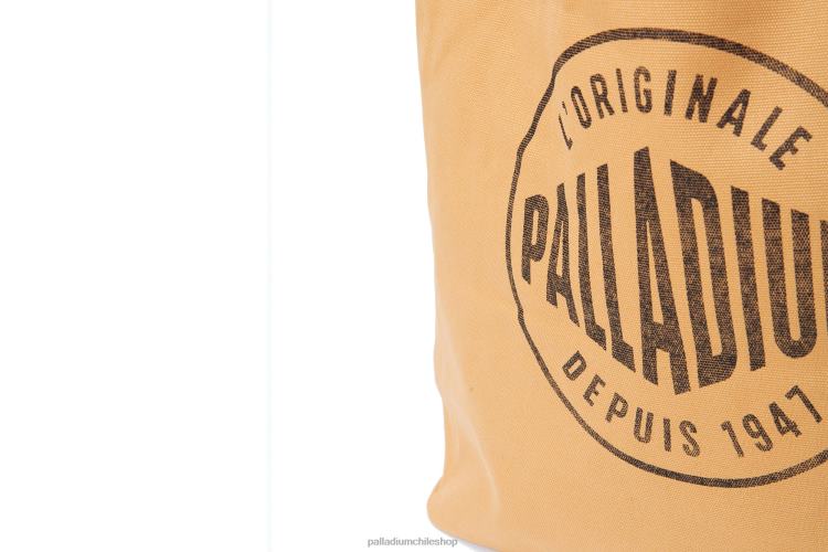 bolsas camello 48PB326 Palladium tote redondo con logo unisexo