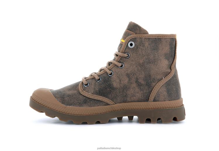 botas Café exprés 48PB121 Palladium pampa hola cera unisexo