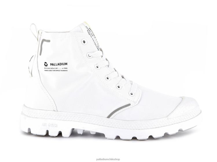 botas blanco 48PB103 Palladium pampa liteplus recicla wpplus unisexo