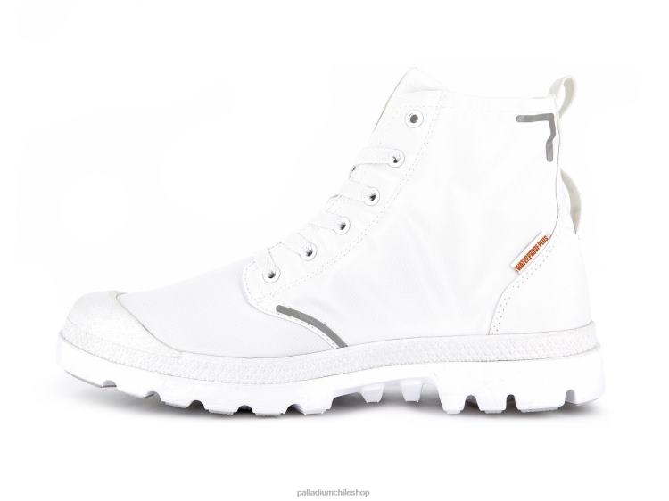 botas blanco 48PB103 Palladium pampa liteplus recicla wpplus unisexo