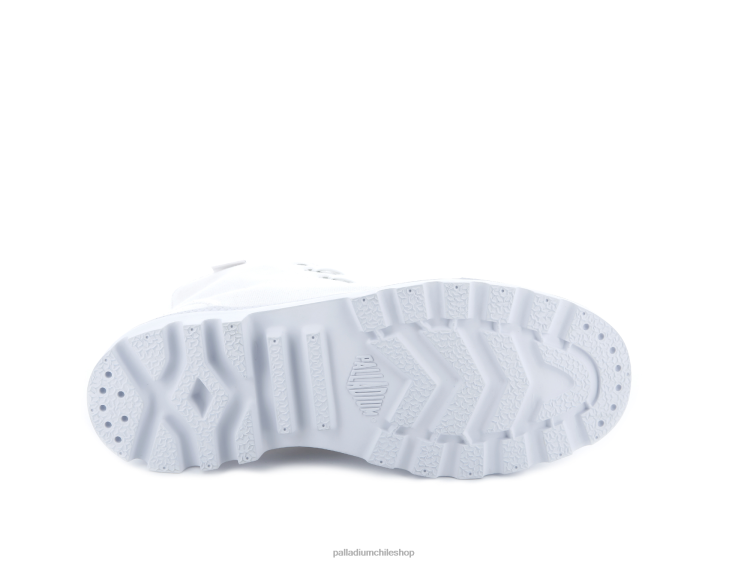 botas blanco 48PB112 Palladium pampa hola original unisexo