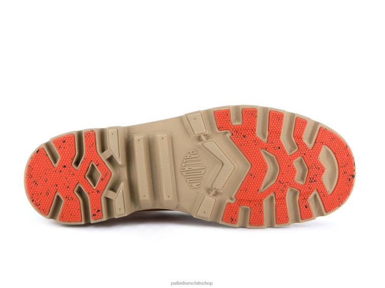 botas bronceado/humor índigo 48PB63 Palladium pampa liteplus recicla wpplus unisexo