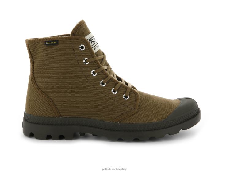 botas nogal/asfalto 48PB116 Palladium pampa hola original unisexo