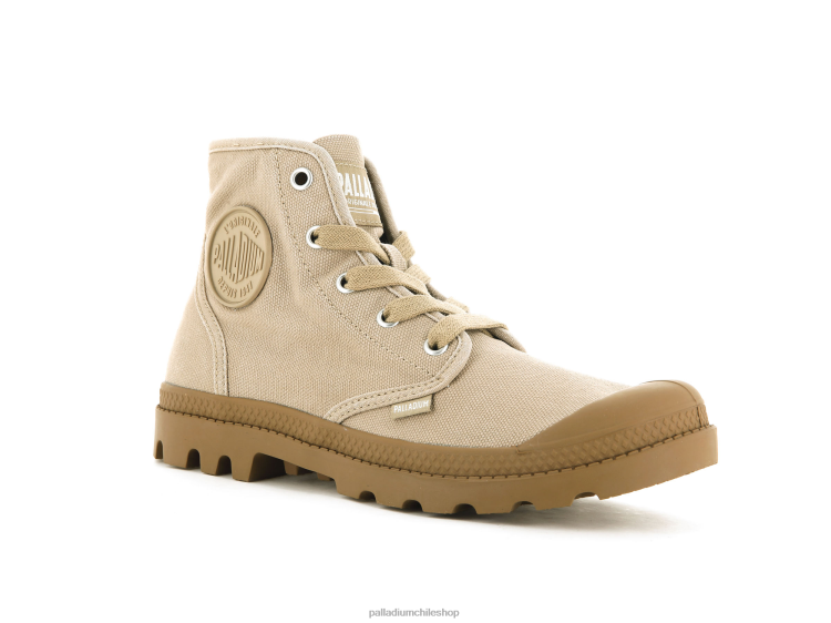 botas caramelo 48PB225 Palladium wopampa hola mujer