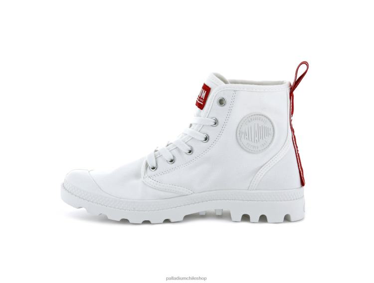 botas estrella blanca 48PB106 Palladium pampa hola atrévete unisexo