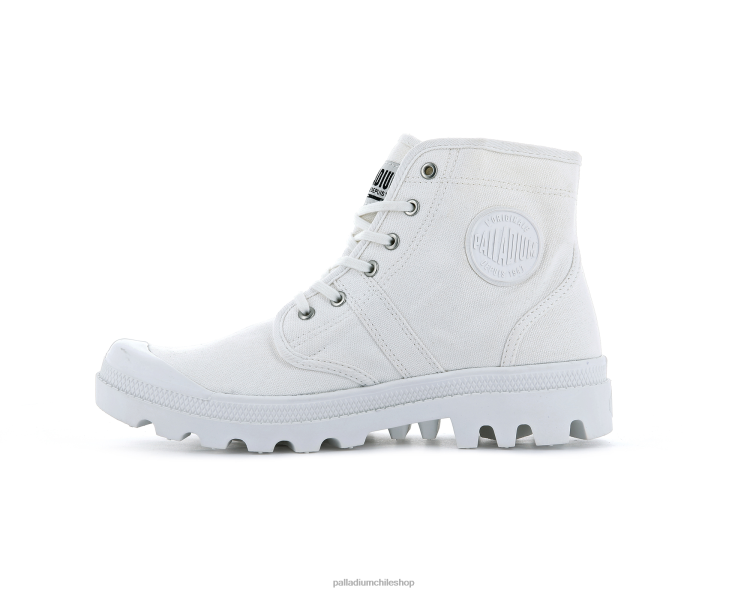 botas estrella blanca 48PB124 Palladium legión pallabrousse unisexo