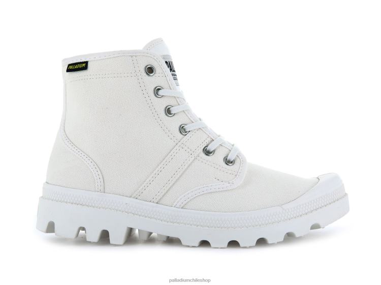 botas estrella blanca 48PB244 Palladium wopallabrousse mujer