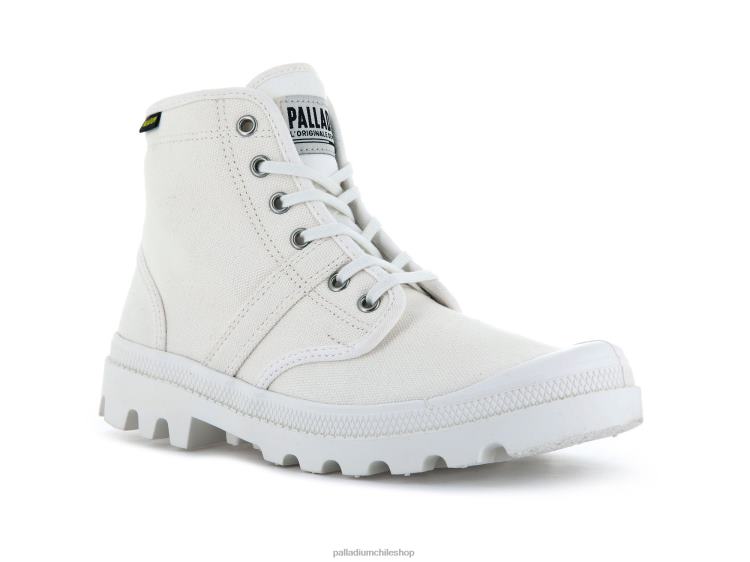 botas estrella blanca 48PB244 Palladium wopallabrousse mujer