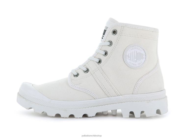botas estrella blanca 48PB244 Palladium wopallabrousse mujer