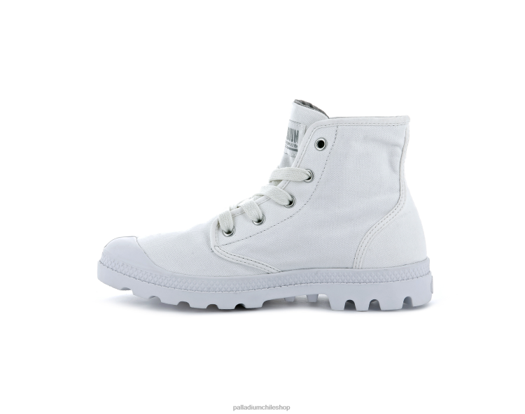 botas estrella blanca 48PB266 Palladium wopampa hola mujer