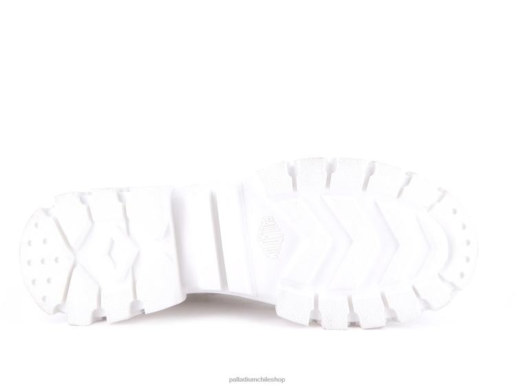 botas estrella blanca 48PB296 Palladium guardabosques deportivo revuelta mujer