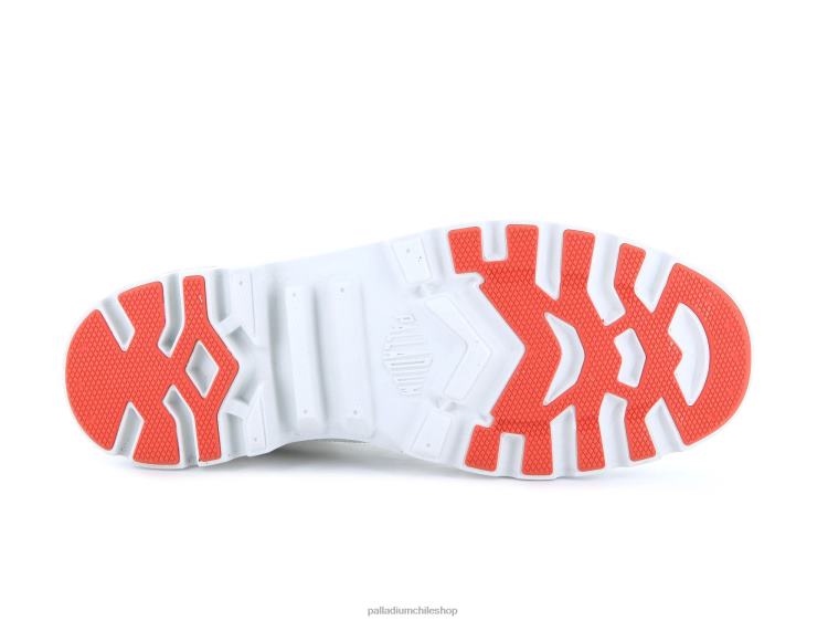 botas estrella blanca 48PB58 Palladium viaje liteplus aventura unisexo