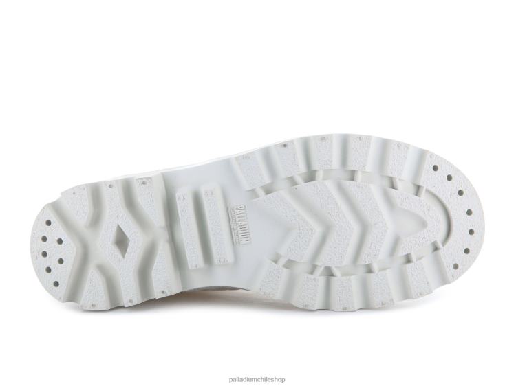 botas estrella blanca 48PB62 Palladium pallabrousse hombres