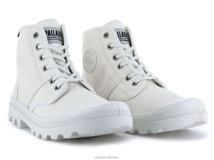 botas estrella blanca 48PB62 Palladium pallabrousse hombres