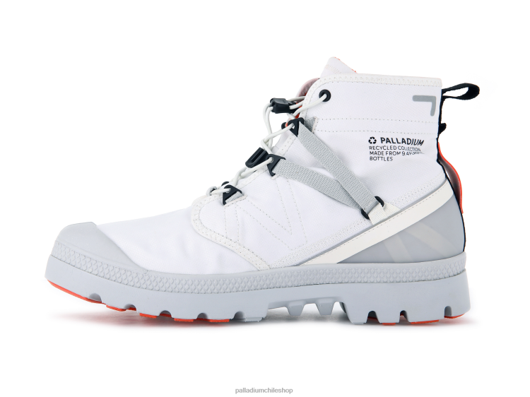 botas estrella blanca 48PB73 Palladium pampa travel liteplus impermeable unisexo