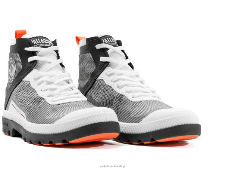 botas estrella blanca 48PB8 Palladium pampa lite plus matryx unisexo