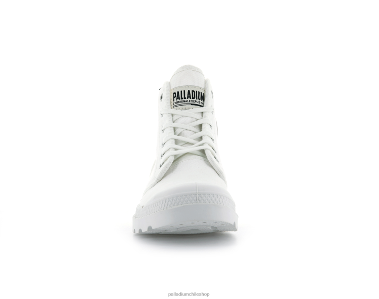 botas estrella blanca 48PB90 Palladium pampa hola original unisexo