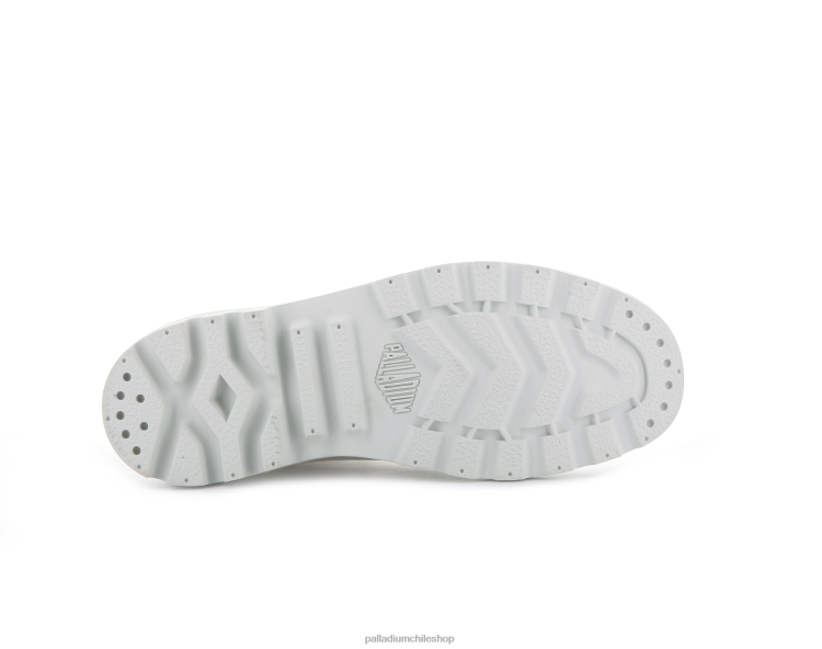 botas estrella blanca 48PB90 Palladium pampa hola original unisexo