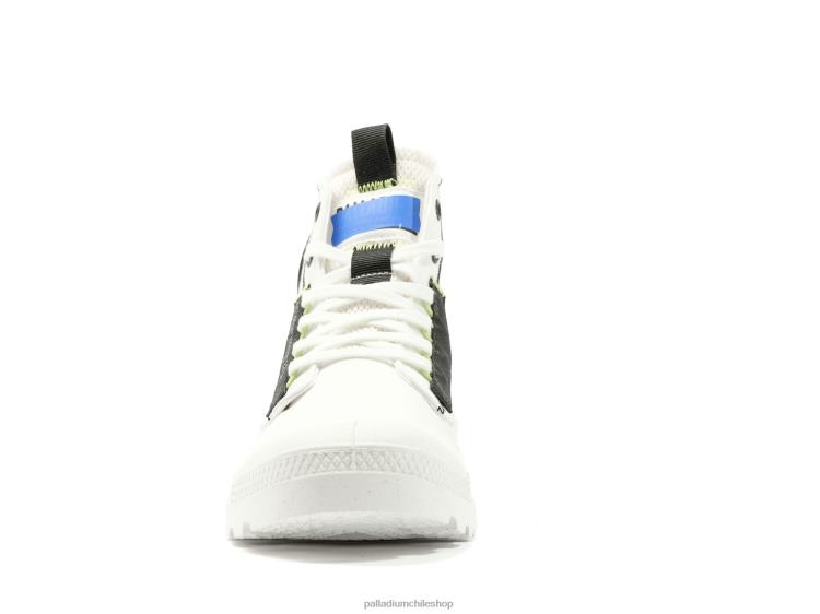 botas estrella blanca/azul 48PB3 Palladium pampa hola re-artesanal unisexo