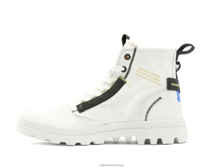 botas estrella blanca/azul 48PB3 Palladium pampa hola re-artesanal unisexo
