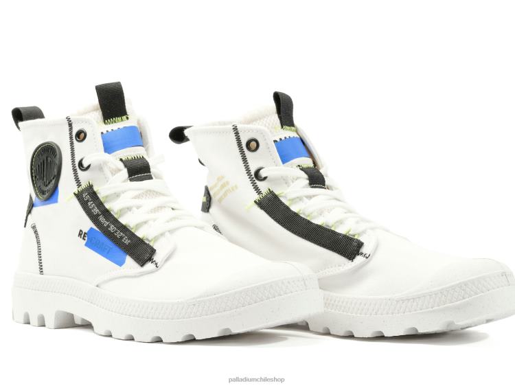 botas estrella blanca/azul 48PB3 Palladium pampa hola re-artesanal unisexo