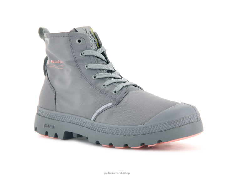 botas franela gris 48PB123 Palladium pampa liteplus recicla wpplus unisexo