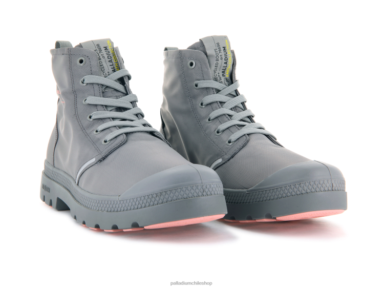 botas franela gris 48PB123 Palladium pampa liteplus recicla wpplus unisexo