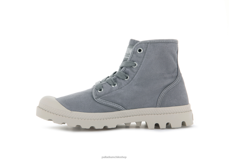botas franela gris 48PB253 Palladium wopampa hola mujer