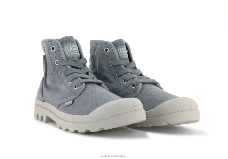botas franela gris 48PB253 Palladium wopampa hola mujer