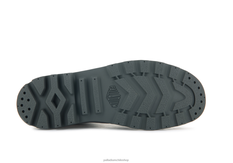 botas franela gris 48PB87 Palladium pampa hola hombres