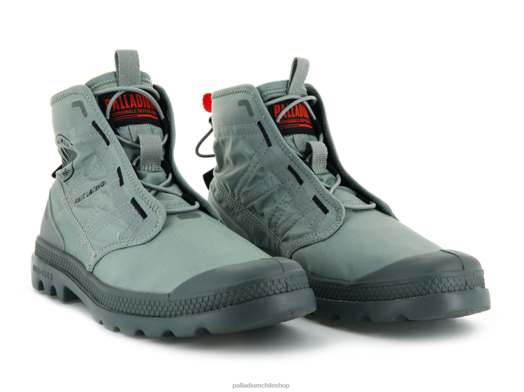 botas gris pizarra 48PB65 Palladium pampa travel lite unisexo