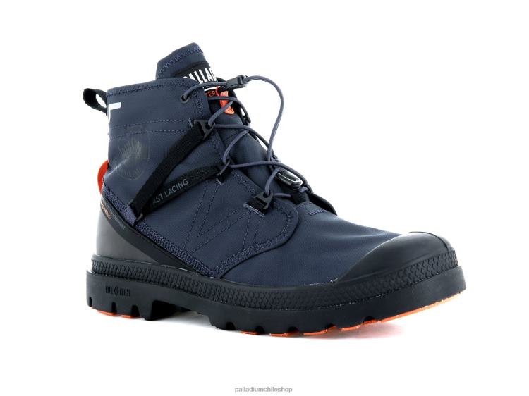 botas humor índigo 48PB39 Palladium pampa travel liteplus impermeable unisexo