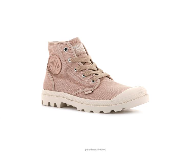botas ladrillo rosa 48PB256 Palladium wopampa hola mujer
