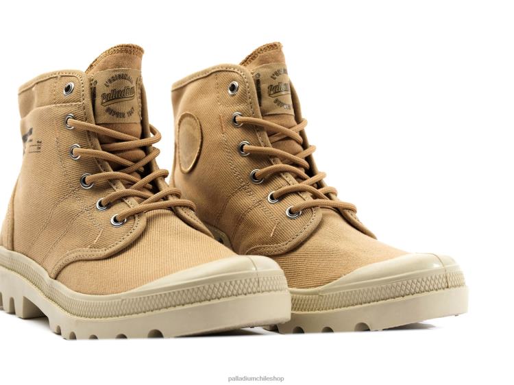 botas madera 48PB12 Palladium ropa de trabajo pallabrousse unisexo