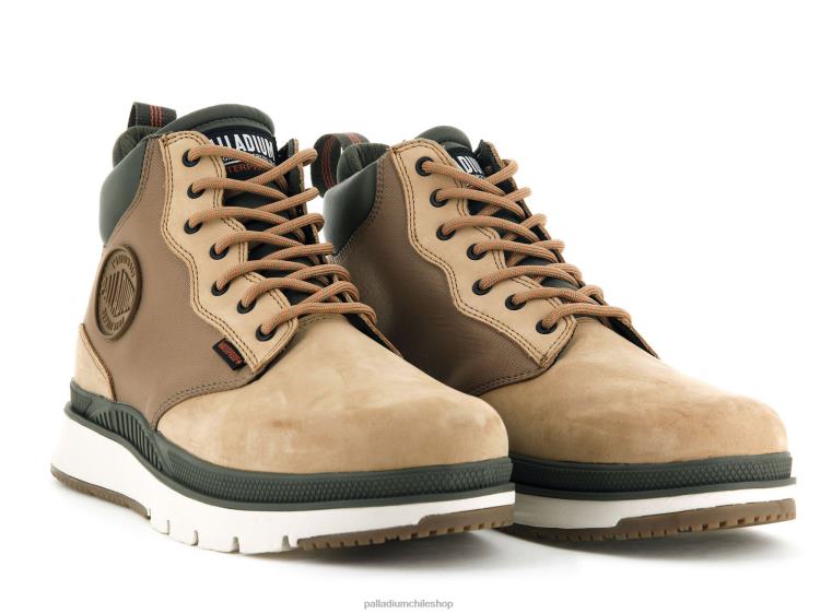 botas manzana canela 48PB14 Palladium manguito pallasider impermeable plus hombres