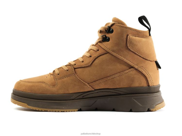 botas manzana canela 48PB29 Palladium pallasider hola nubuck hombres