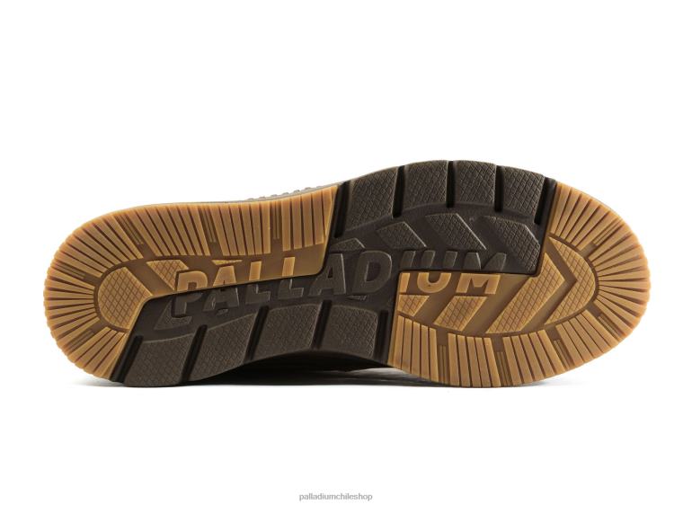 botas manzana canela 48PB29 Palladium pallasider hola nubuck hombres