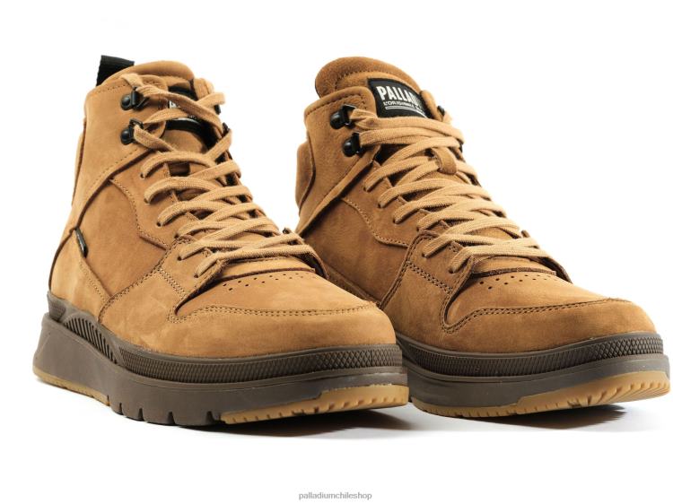 botas manzana canela 48PB29 Palladium pallasider hola nubuck hombres