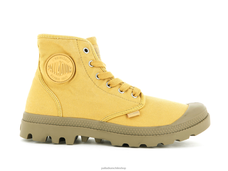 botas miel de oro 48PB226 Palladium wopampa hola mujer