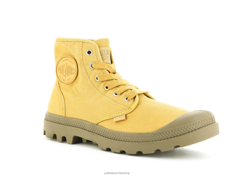 botas miel de oro 48PB226 Palladium wopampa hola mujer