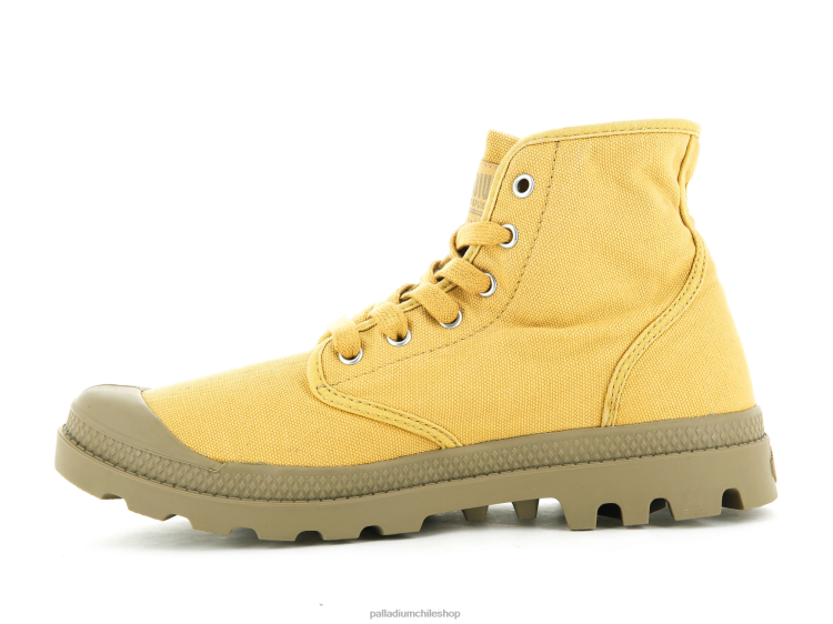 botas miel de oro 48PB226 Palladium wopampa hola mujer