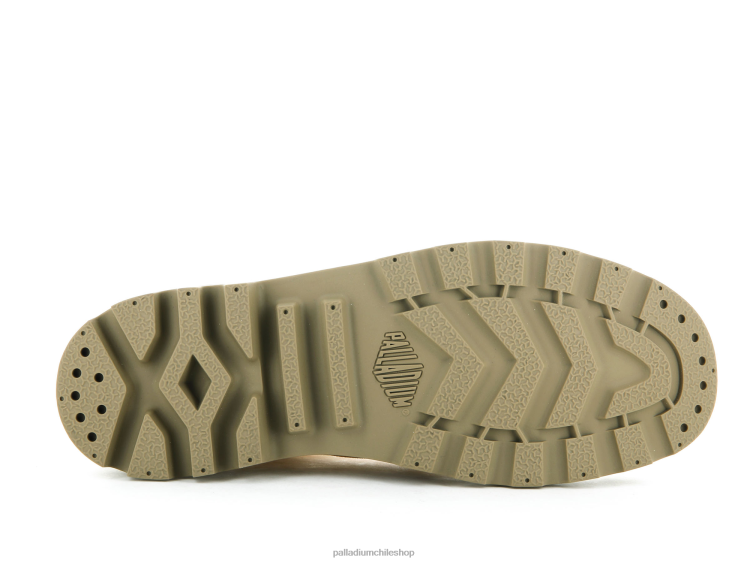 botas miel de oro 48PB226 Palladium wopampa hola mujer