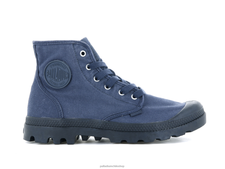 botas moodíndigo/antracita 48PB47 Palladium pampa hola hombres