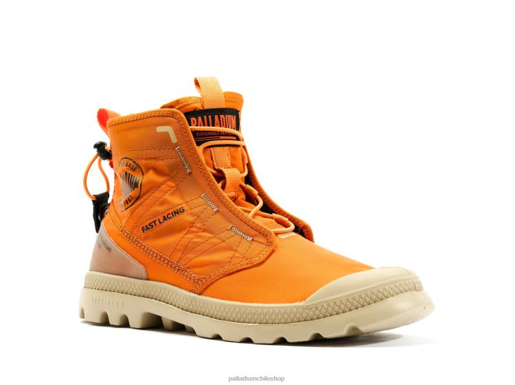 botas naranja 48PB1 Palladium pampa travel lite unisexo