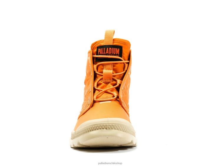 botas naranja 48PB1 Palladium pampa travel lite unisexo