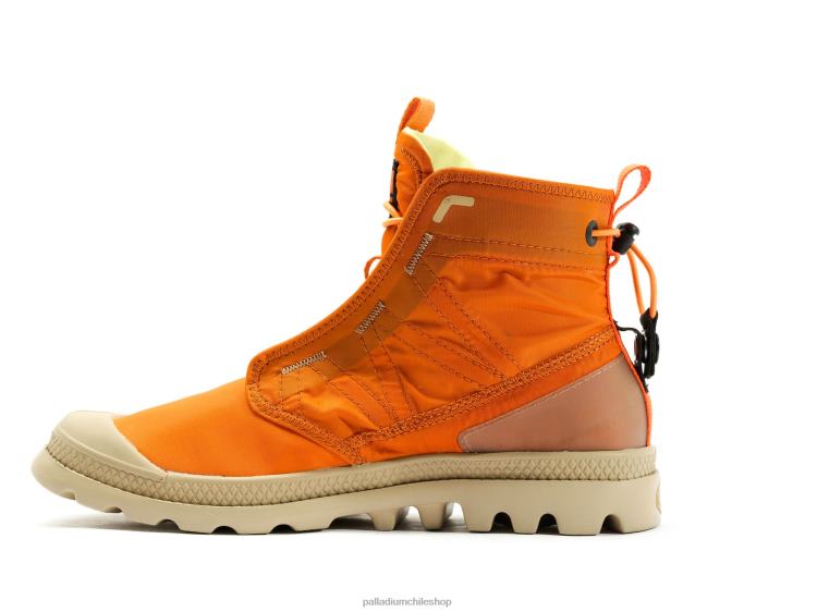botas naranja 48PB1 Palladium pampa travel lite unisexo