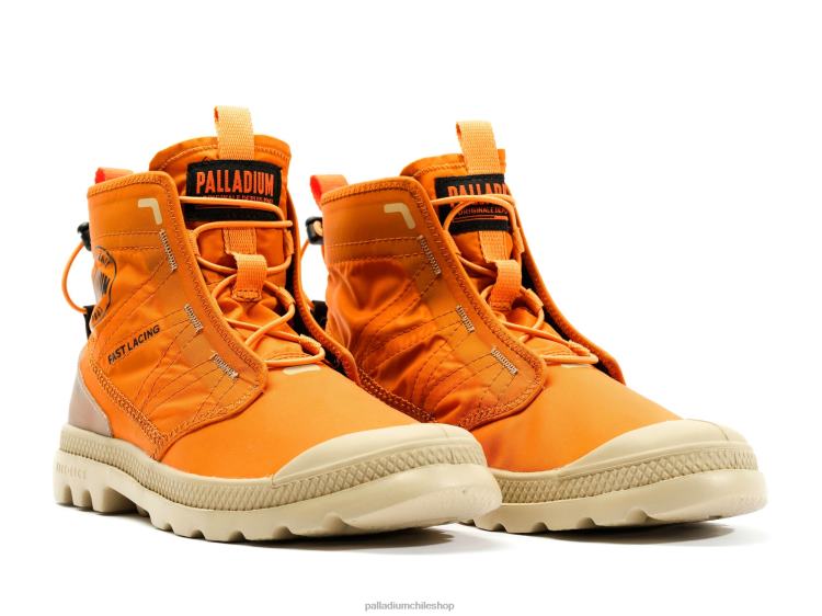 botas naranja 48PB1 Palladium pampa travel lite unisexo