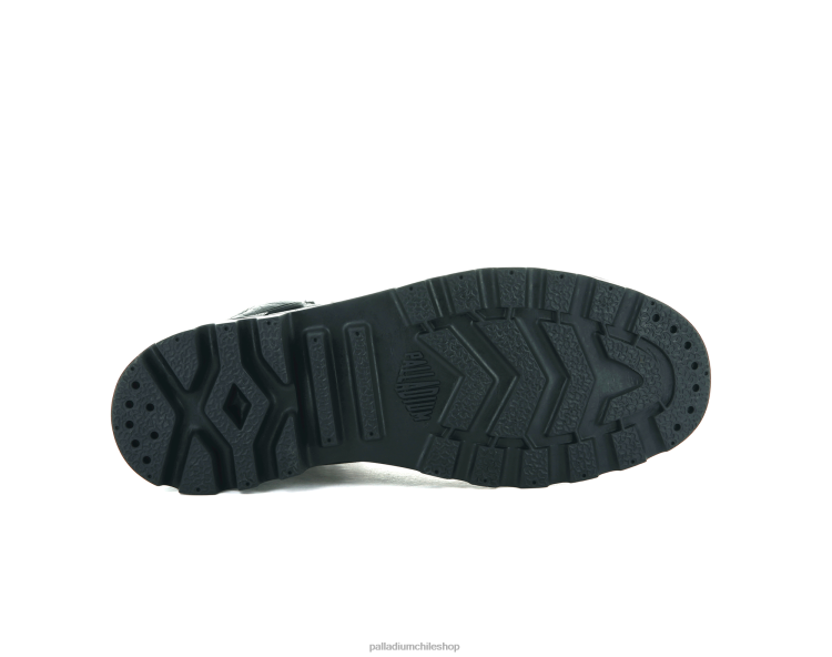 botas negro 48PB100 Palladium pampa escudo wpplus lth unisexo